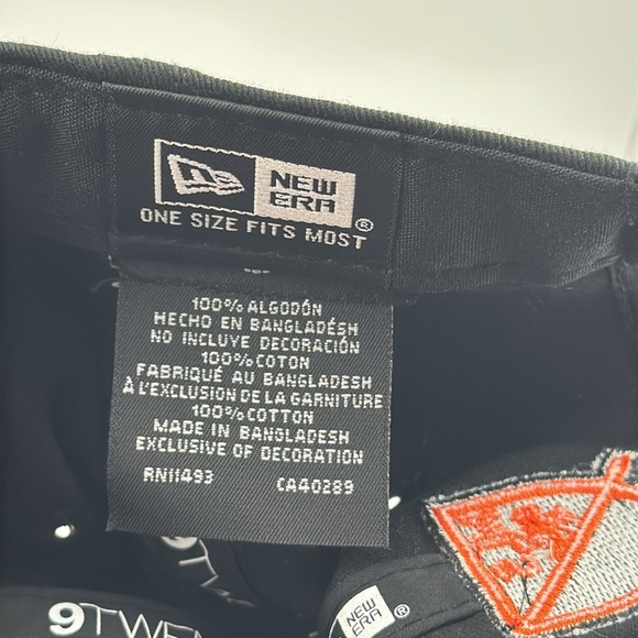 NWT Houston Dynamo
Team 9TWENTY Adjustable NEW ERA Black Orange Cap Hat OSFM - Picture 8 of 13